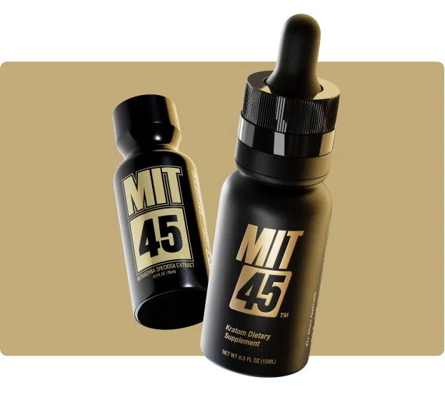MIT 45 Kratom Extract Shot, 250mg, 15mL - for Focus