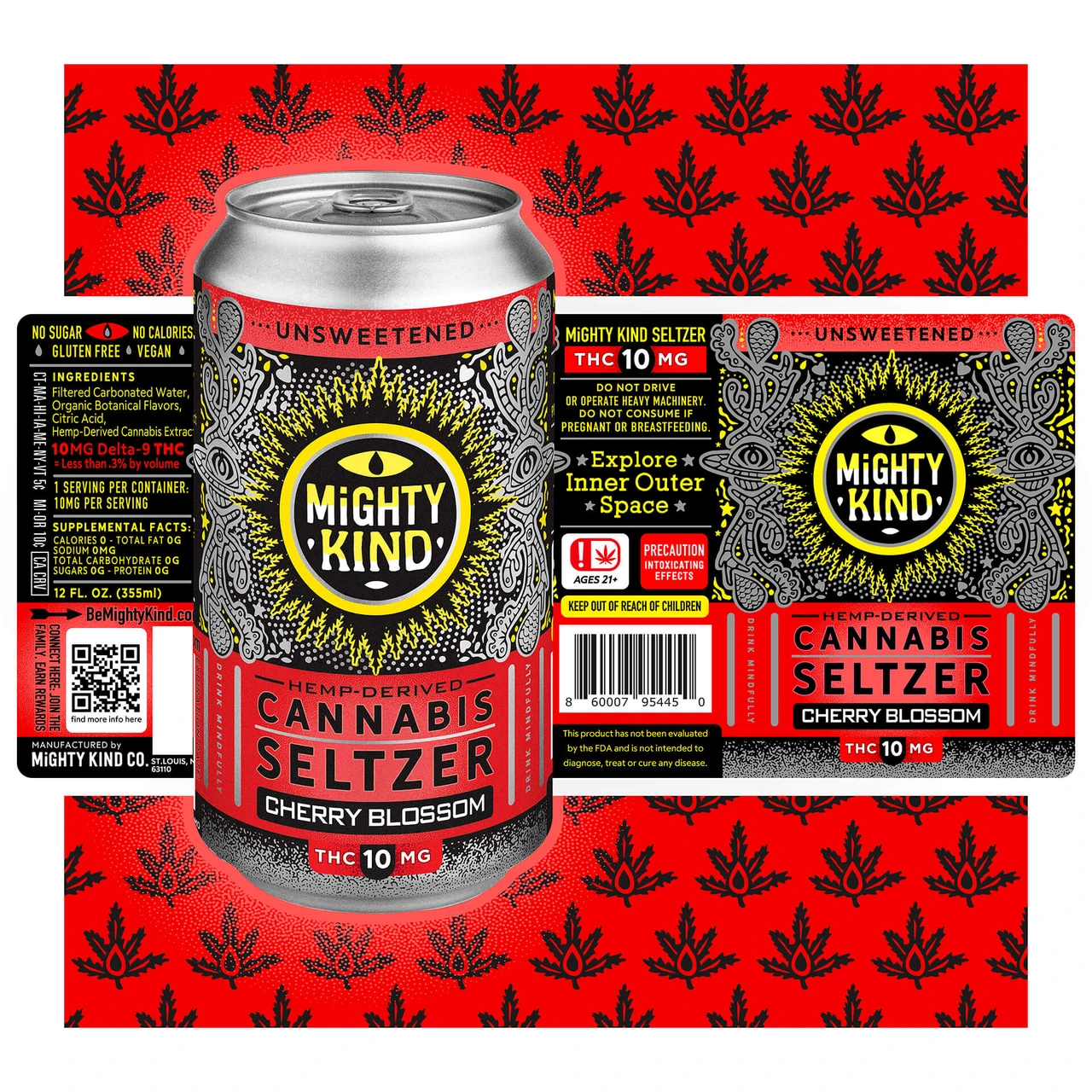 Mighty Kind THC Seltzer 10mg