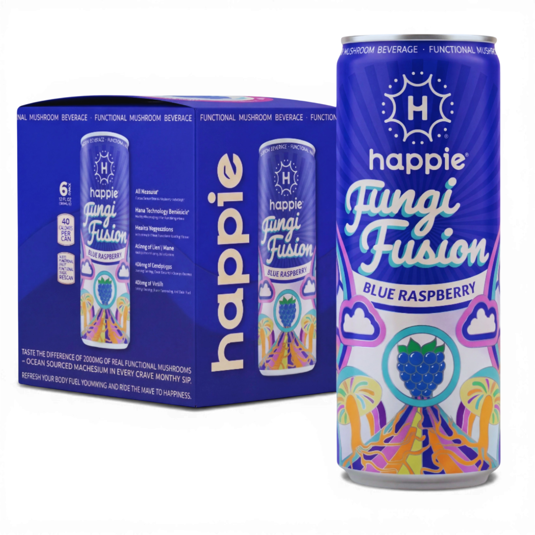 Happie Fungi Fusion Mushroom Seltzer