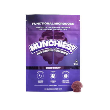 Munchies! Big Brain Gummies - Functional Microdose Blend