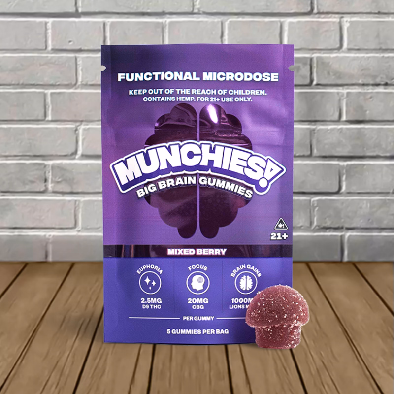 MUNCHIES! Functional Microdose Gummies - Berry