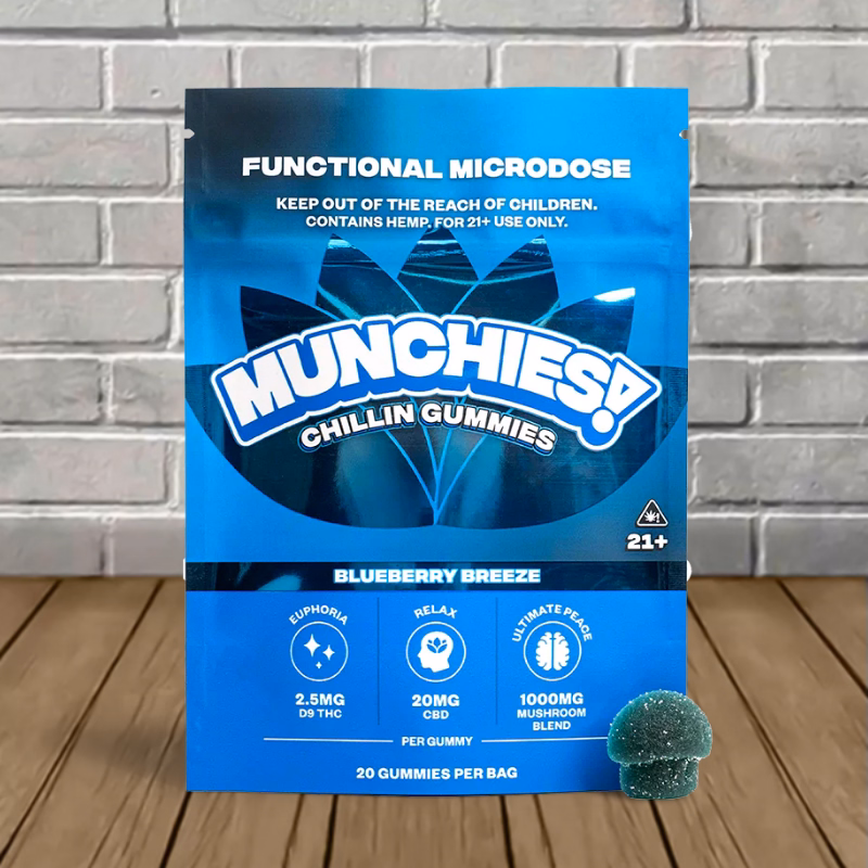 MUNCHIES! Functional Microdose Gummies - Chillin Blend
