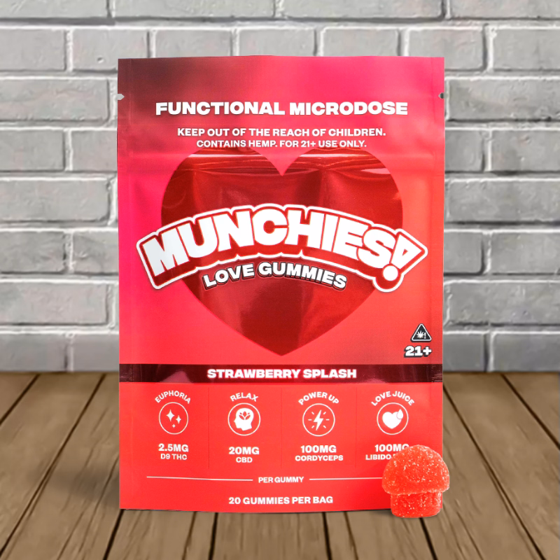 MUNCHIES! Functional Microdose Gummies - Love Blend