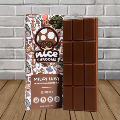 Nice Shrooms Mushroom Chocolate Bar