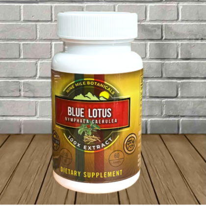 Nine Miles Botanicals Blue Lotus Extract 100:1 60ct