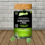 Numb Cannabis Co Live Resin Shrooms + THC Gummies