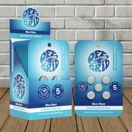 Off Grid High-Potency Mushroom Blend Tablets