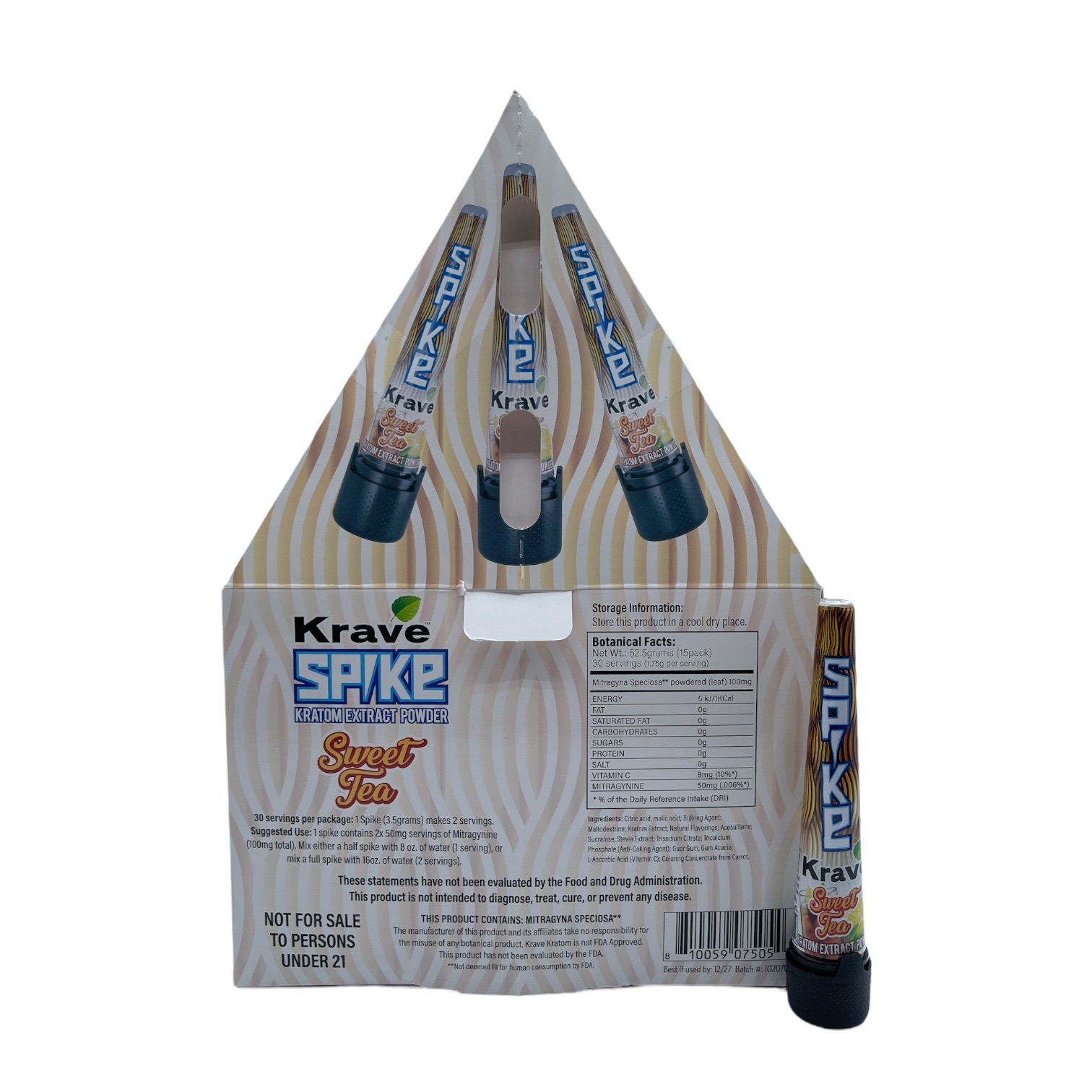 Krave Spike Sweet Tea Extract Powder - 50mg