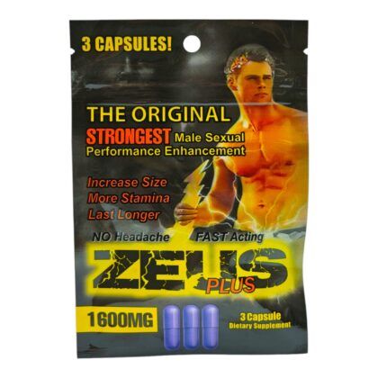 Zeus Plus, 1600mg x 3ct