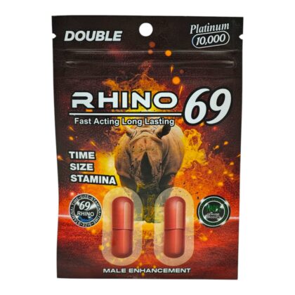 Rhino 69 Male Enhancement Capsules Platinum 10000