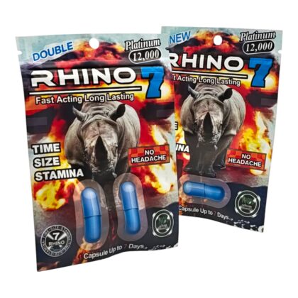 Rhino 7 Double 900k Male Enhancement Capsule