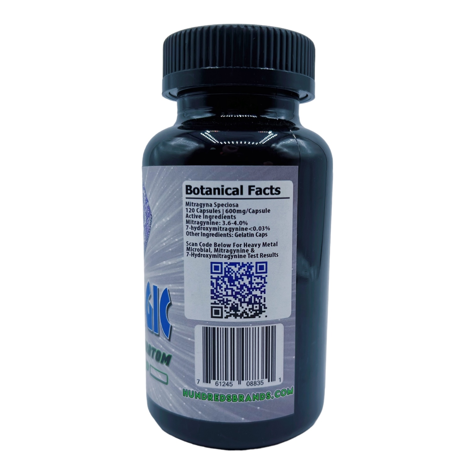 Blue Magic White Maeng Da 2X Kratom Capsules - Image 3