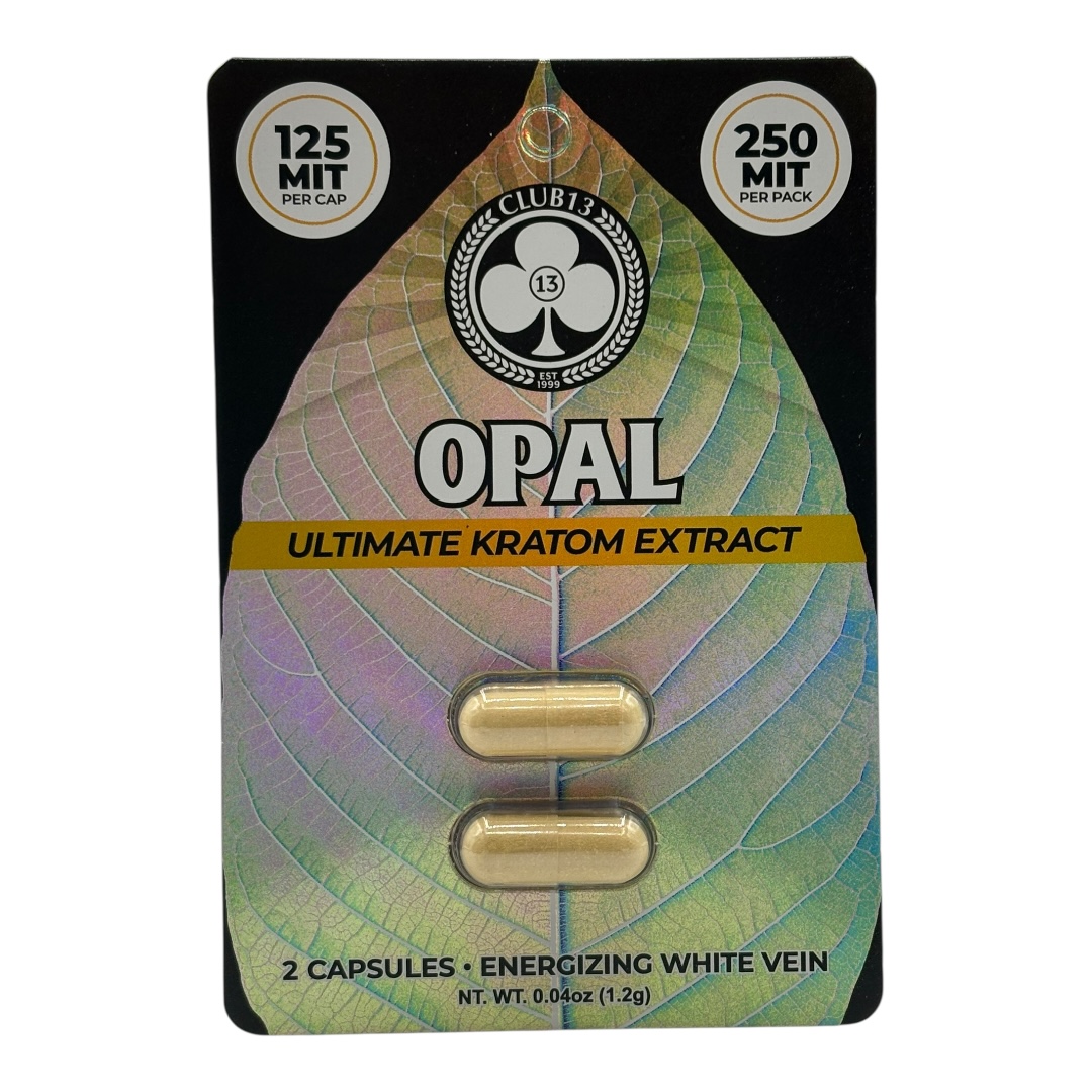 Club 13 Ultimate Kratom Extract Capsules 125 MIT x 2ct - 125mg