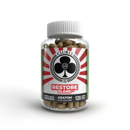 Club 13 Restore Blend Kratom Capsules