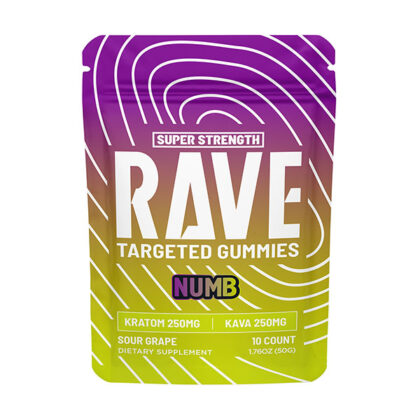 Rave Numb Gummies (10ct) 500mg