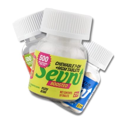 Sevn Boosted 7-OH + MGM Chewable Tablets 50mg x 10ct