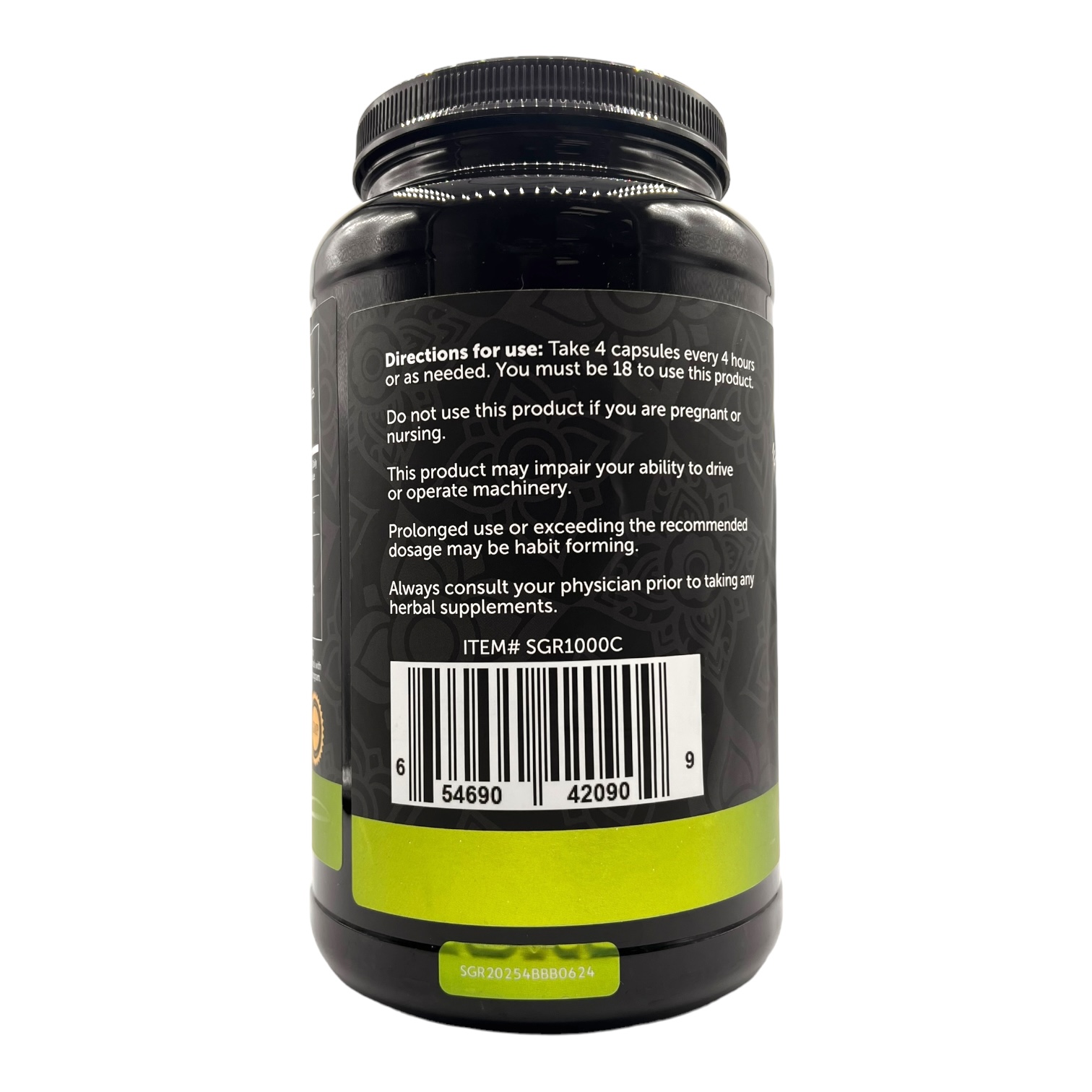 Sembuh Green Strain Kratom Capsules - Image 3