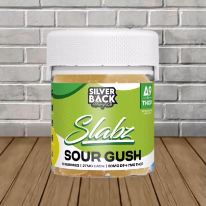 Slabz Gummies D9 + THCP 270mg by Silverback Hemp