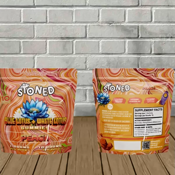 Stoned Blue Lotus + White Lotus Gummies 10000mg - Image 4