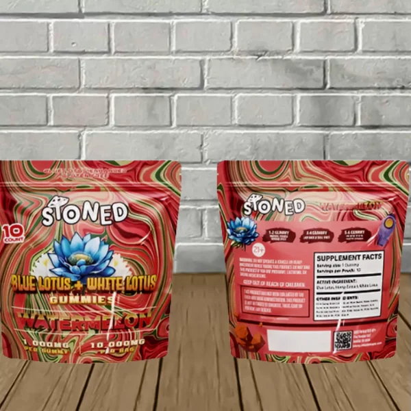 Stoned Blue Lotus + White Lotus Gummies 10000mg - Image 5