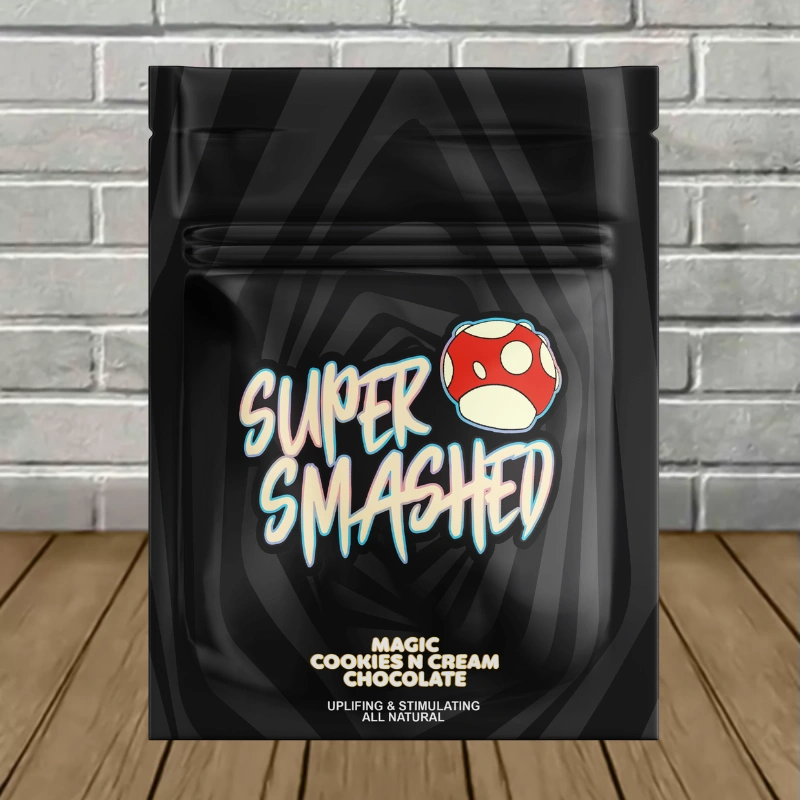 Super Smashed Mushroom Chocolate Bar - Image 7