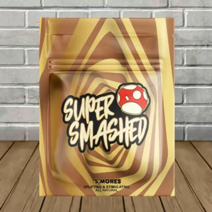 Super Smashed Mushroom Chocolate Bar