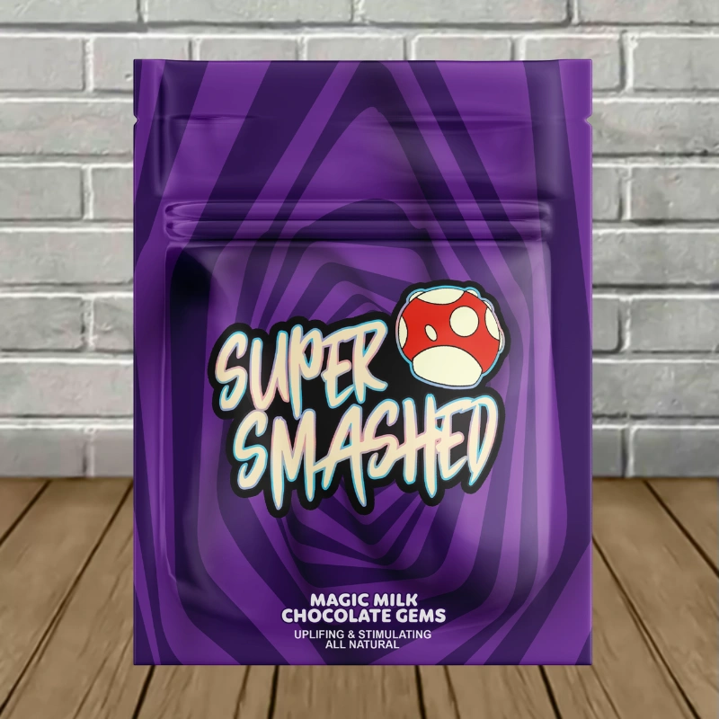 Super Smashed Mushroom Chocolate Gems