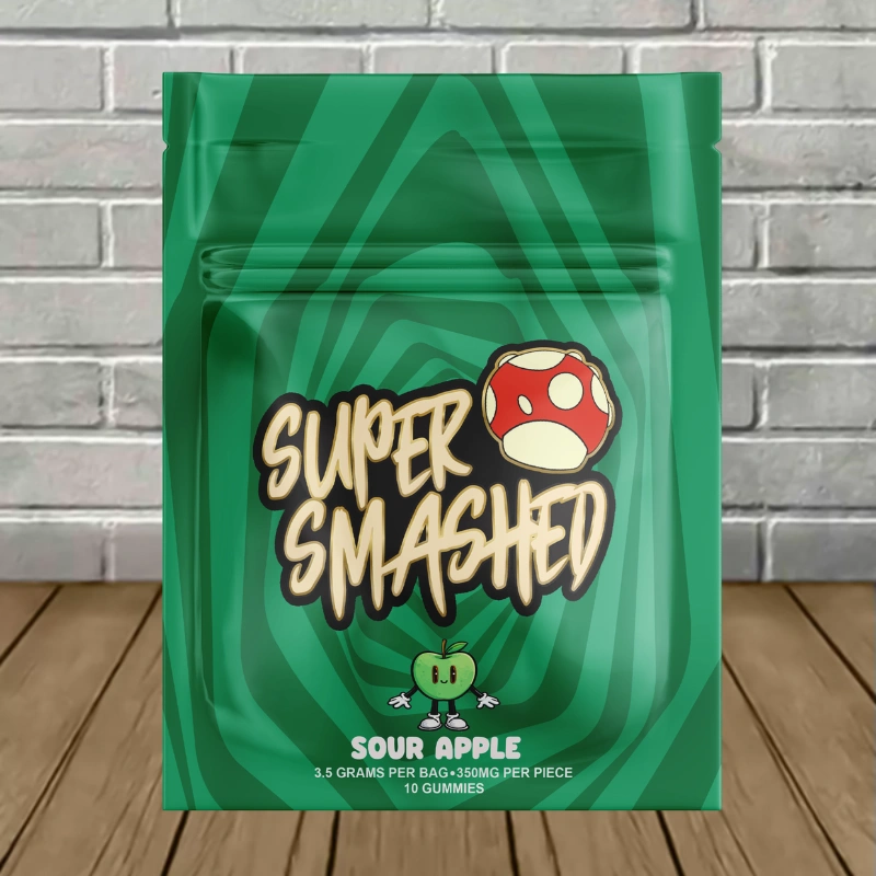 Super Smashed Mushroom Gummies - Apple