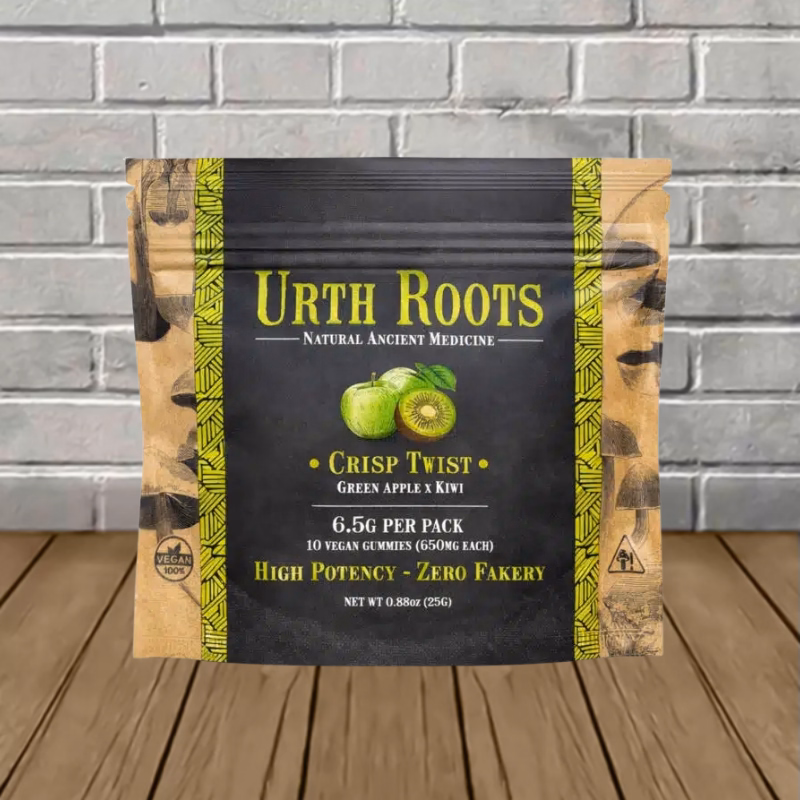 Urth Roots Ancient Remedy Mushroom Gummies - Green Apple