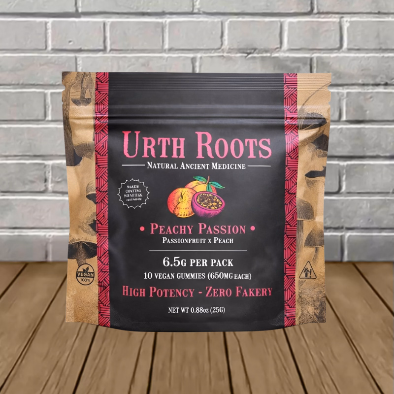 Urth Roots Ancient Remedy Mushroom Gummies - Peach