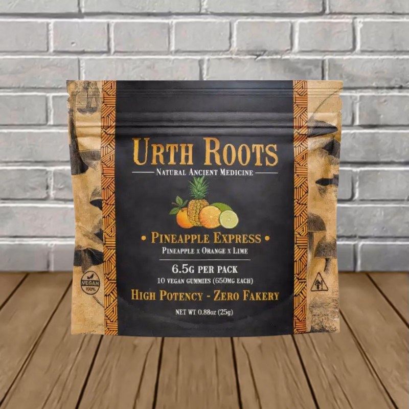Urth Roots Ancient Remedy Mushroom Gummies - Pineapple