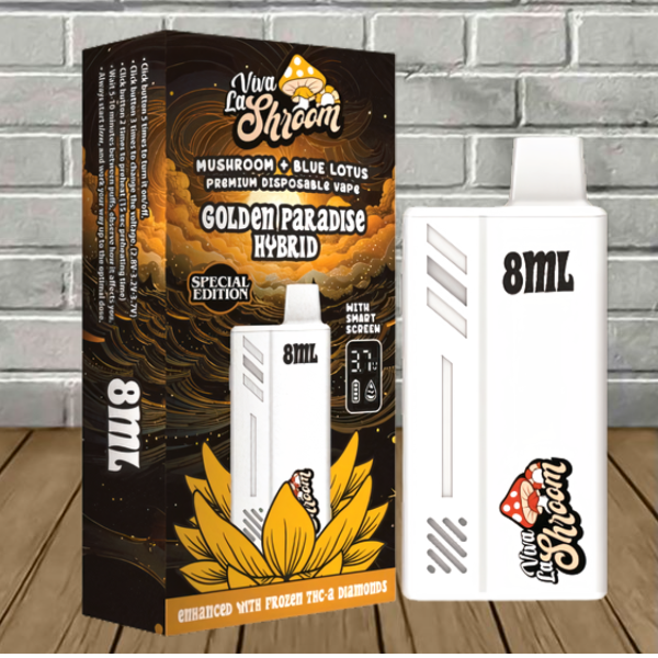 Viva La Shroom Mushroom + Blue Lotus Disposable 8ml - Image 3