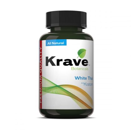 Krave White Thai Kratom Capsules