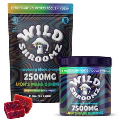 Wild Shroomz Lion's Mane Mushroom Gummies