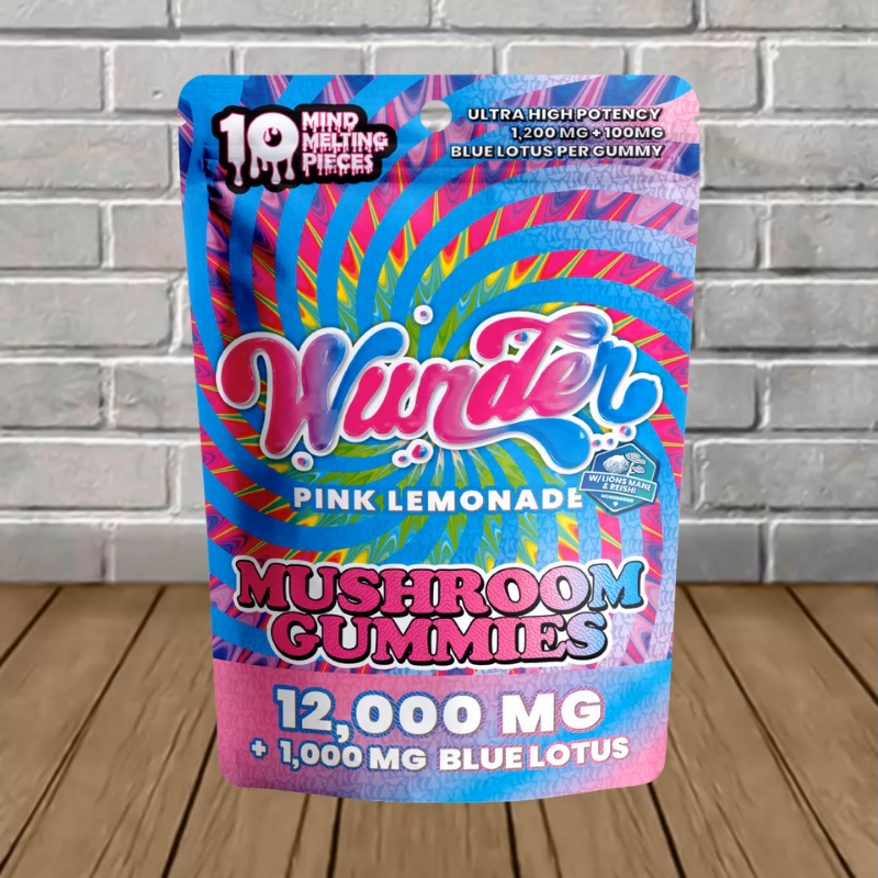 Wunder Ultra-High Potency Blend + Blue Lotus Gummies 12000mg - Image 2