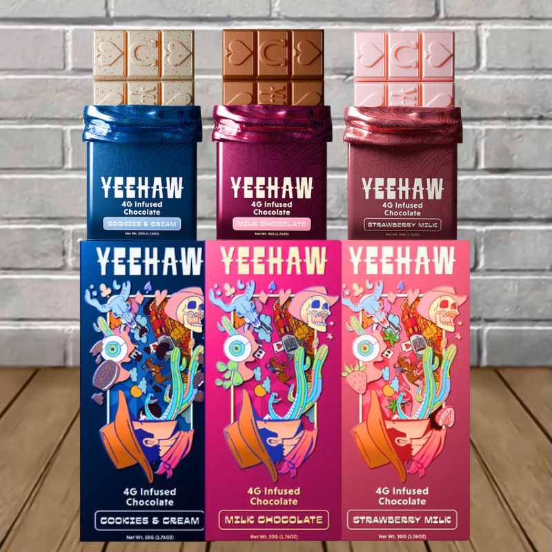 YEEHAW Mushroom Infused Chocolate Bar - Image 4