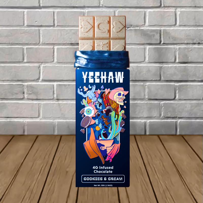 YEEHAW Mushroom Infused Chocolate Bar - Image 2