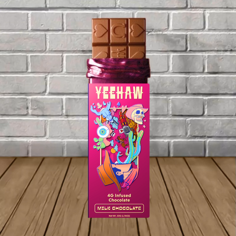 YEEHAW Mushroom Infused Chocolate Bar - Image 3