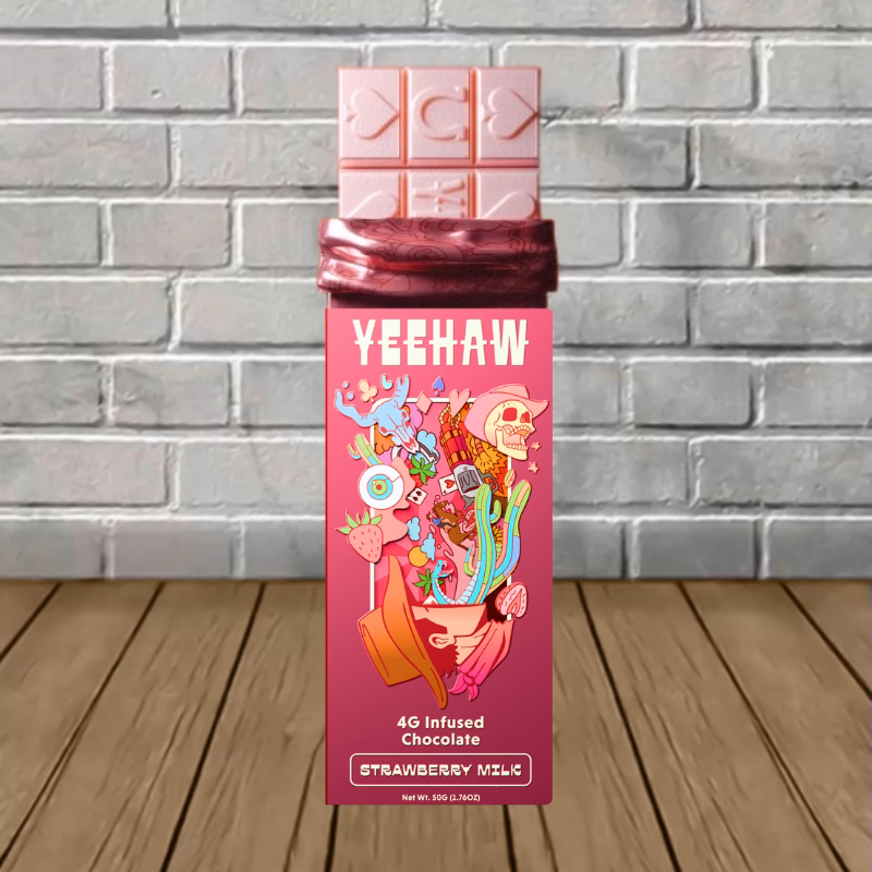 YEEHAW Mushroom Infused Chocolate Bar