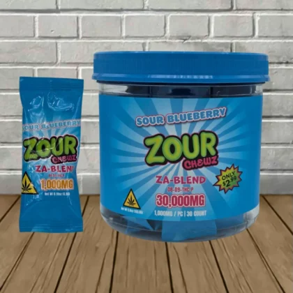 Zour Chewz D8 | D9 | THCp ZA Blend 1000mg