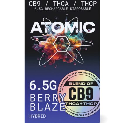 Atomic Delta CB9 + THCA + THCP Vape
