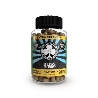 Club 13 Extra Strength Bliss Blend Kratom Capsules