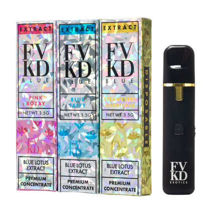 FVKD Blue Lotus Extract 3.5G Disposable Vapes