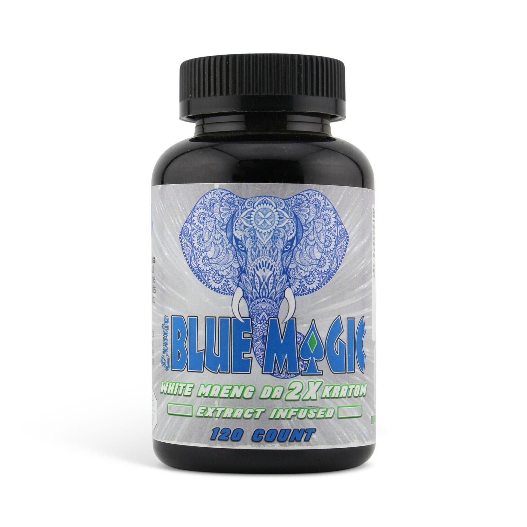 Blue Magic White Maeng Da 2X Kratom Capsules