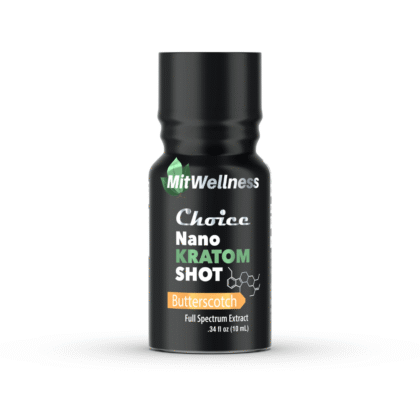 Mit Wellness Choice NANO Butterscotch Kratom Shot 110mg 10mL