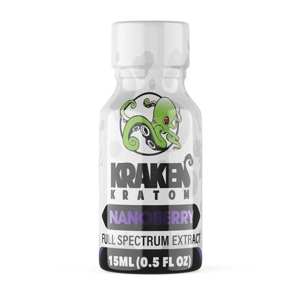 Kraken Kratom Nanoberry Shot 150mg 15mL