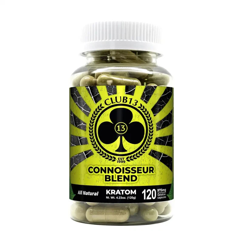 Club 13 Connoisseur Blend Kratom Capsules