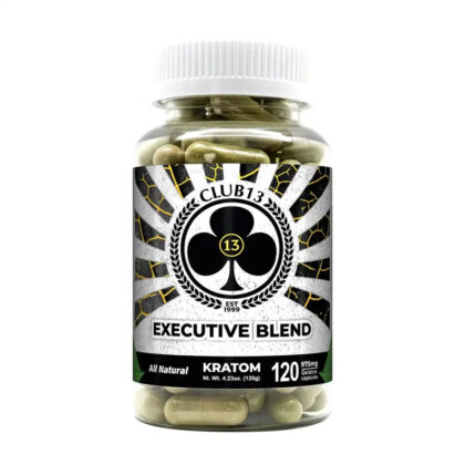 Club 13 Executive Blend Kratom Capsules