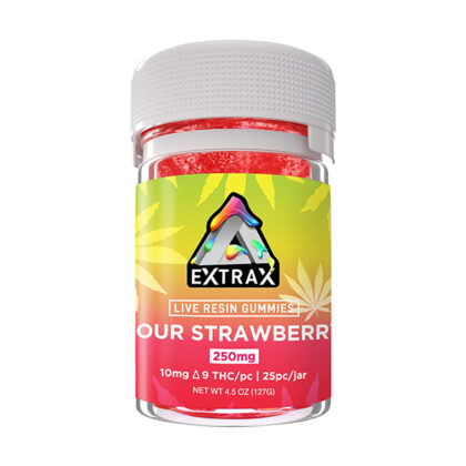 Delta Extrax Live Resin Delta 9 THC Gummies | 25 count