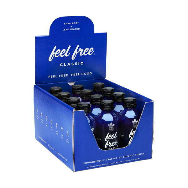 Feel Free Classic Tonic - Kava + Kratom Shot 2oz - Image 2